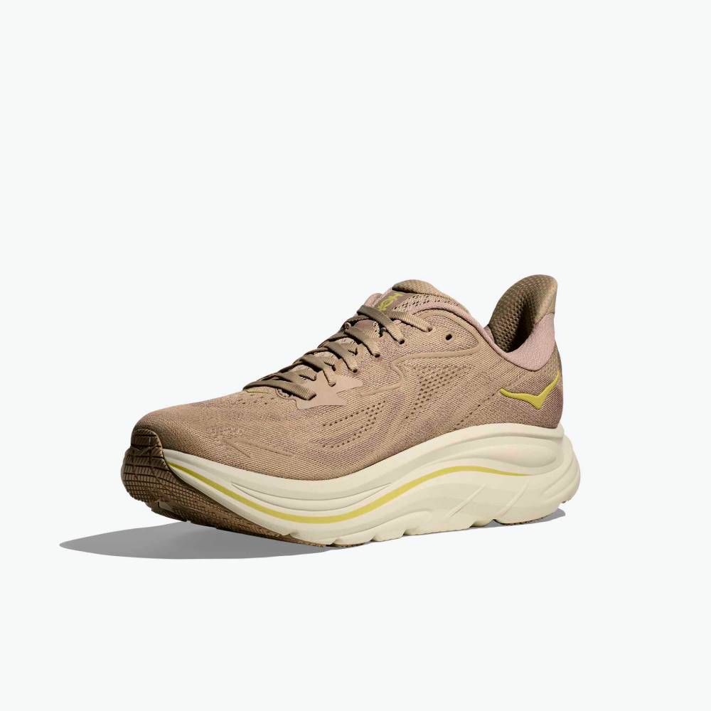 ZAPATILLAS HOKA CLIFTON 10 - Raw Linen / Stone - Image 5