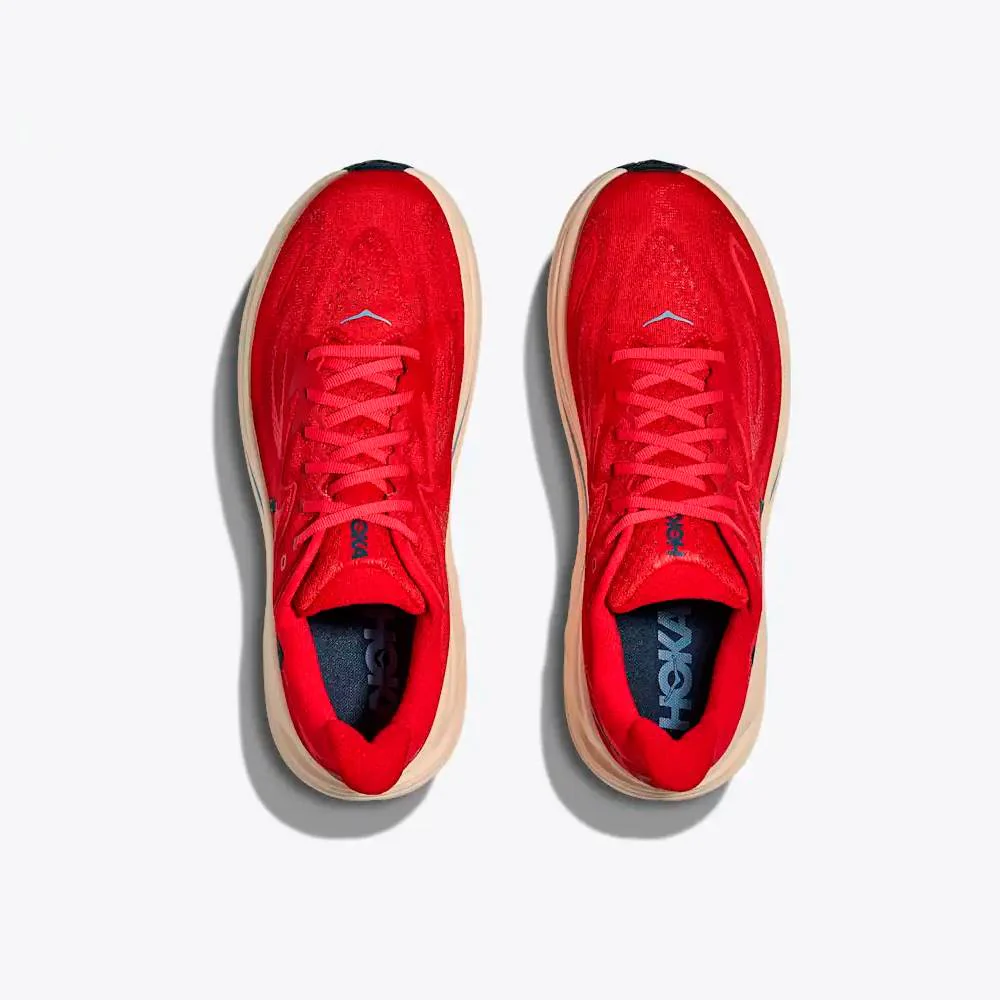 ZAPATILLAS HOKA CLIFTON 10 - Vermillion / Varsity Navy - Image 3