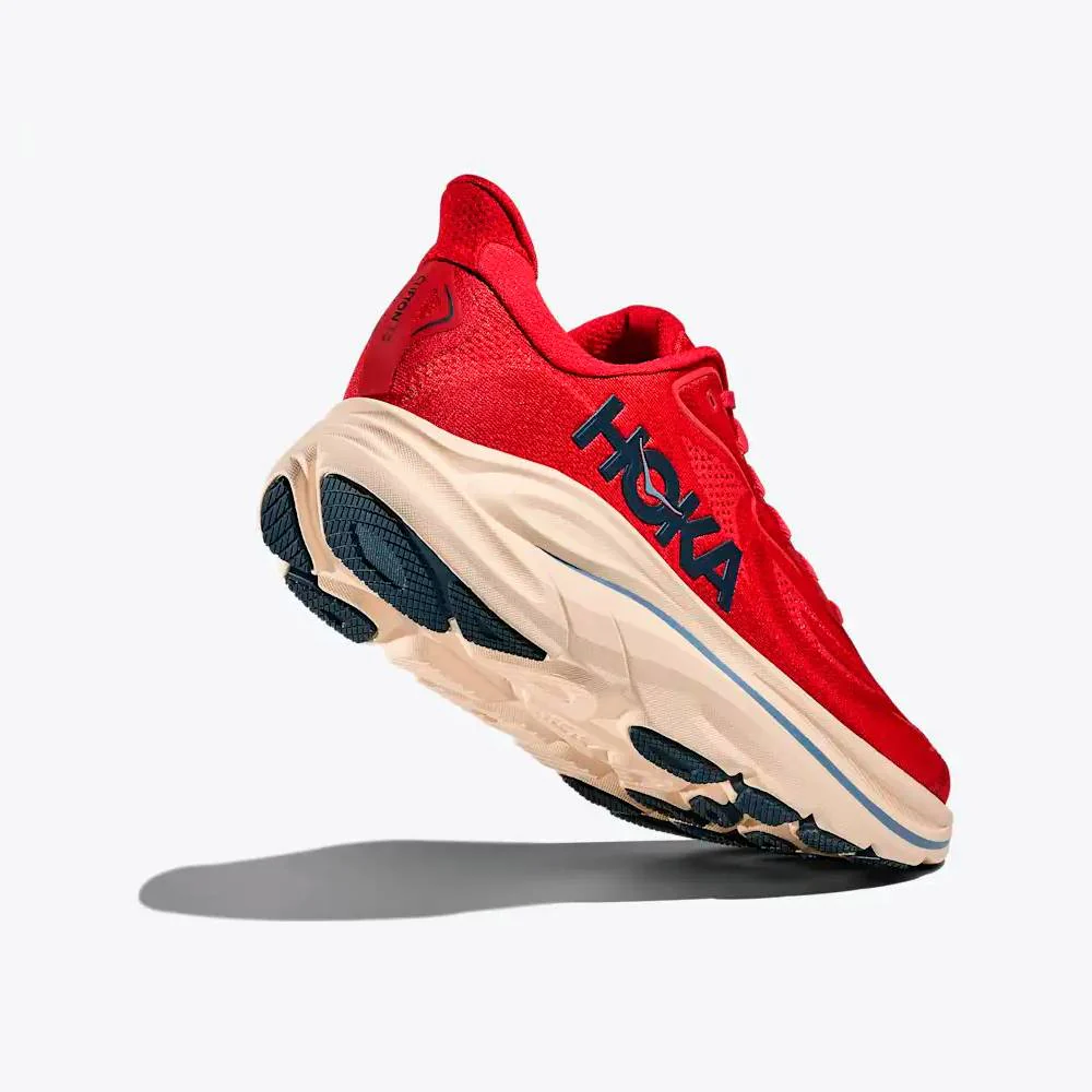 ZAPATILLAS HOKA CLIFTON 10 - Vermillion / Varsity Navy - Image 5
