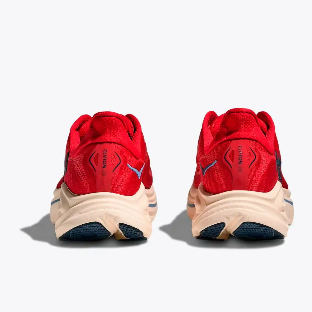 ZAPATILLAS HOKA CLIFTON 10 - Vermillion / Varsity Navy - Image 6
