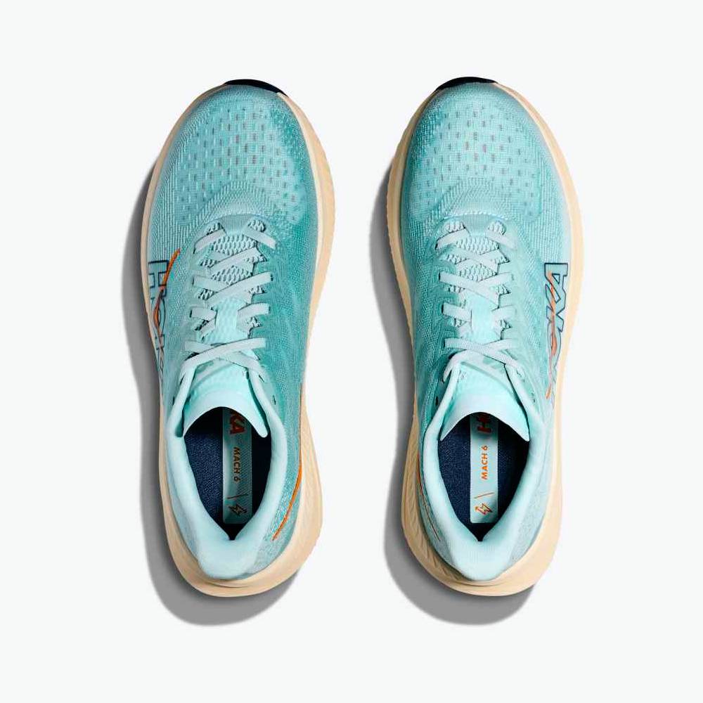ZAPATILLAS HOKA MACH 6 - Clear Sea / Sea Water - Image 6
