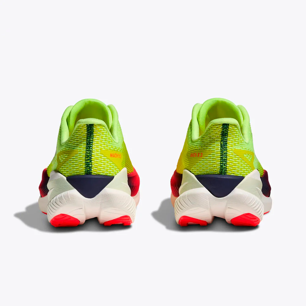 ZAPATILLAS HOKA MACH X 3 MUJER - Neon Yuzu / Squid Ink - Image 6