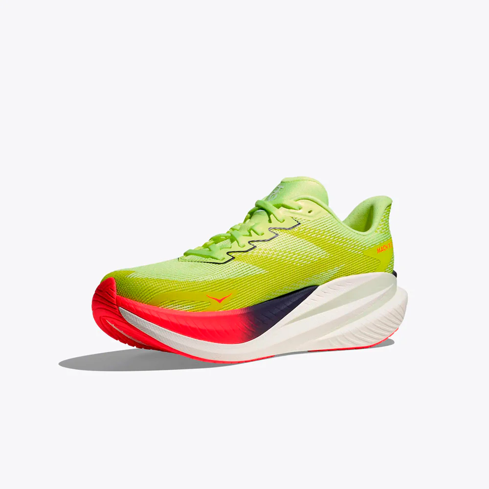 ZAPATILLAS HOKA MACH X 3 - Neon Yuzu / Squid Ink - Image 7