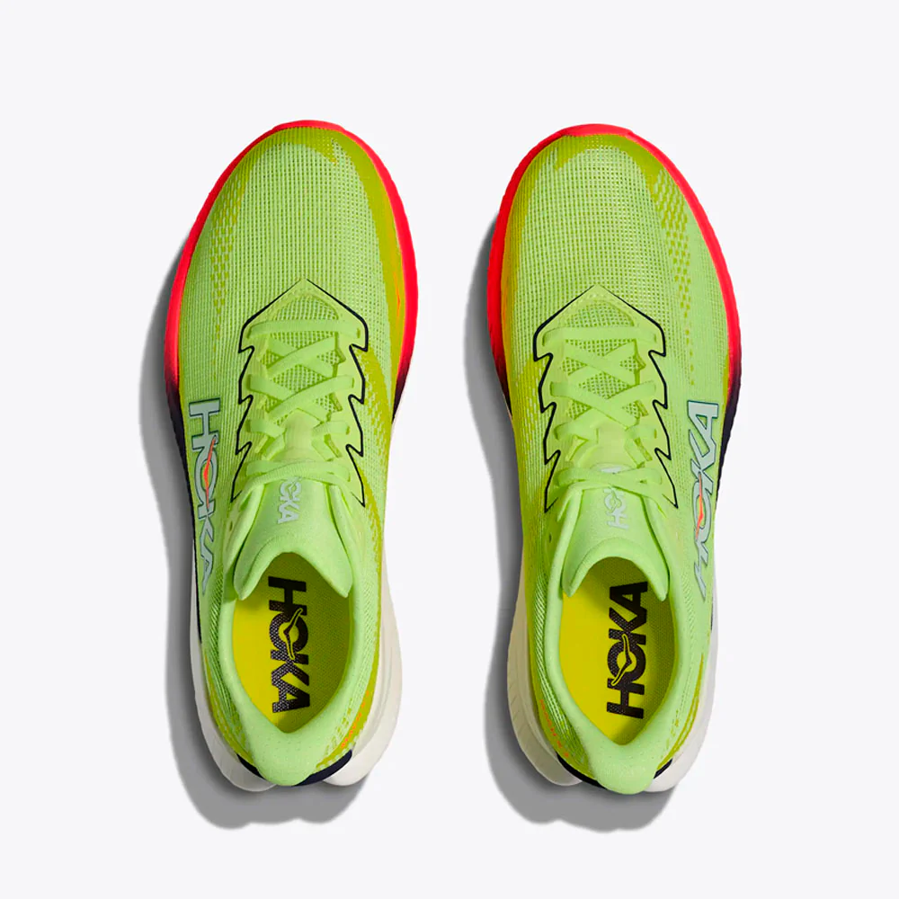 ZAPATILLAS HOKA MACH X 3 - Neon Yuzu / Squid Ink - Image 8