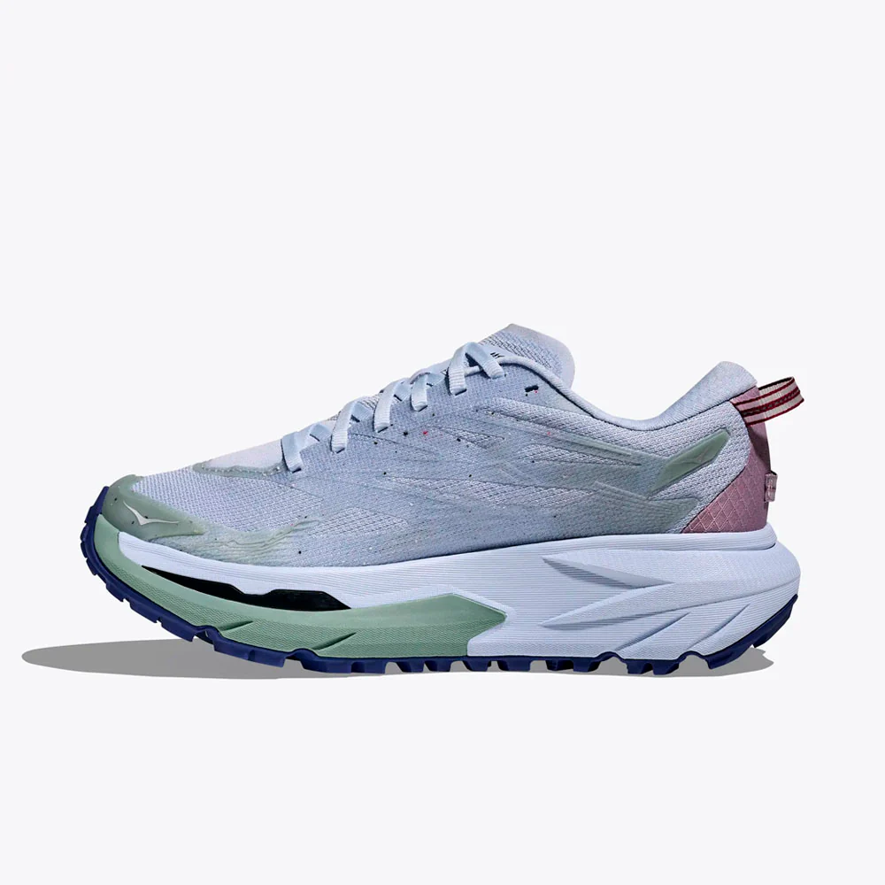 ZAPATILLAS HOKA MAFATE 5 MUJER - Ambient Blue / Rosemary - Image 3