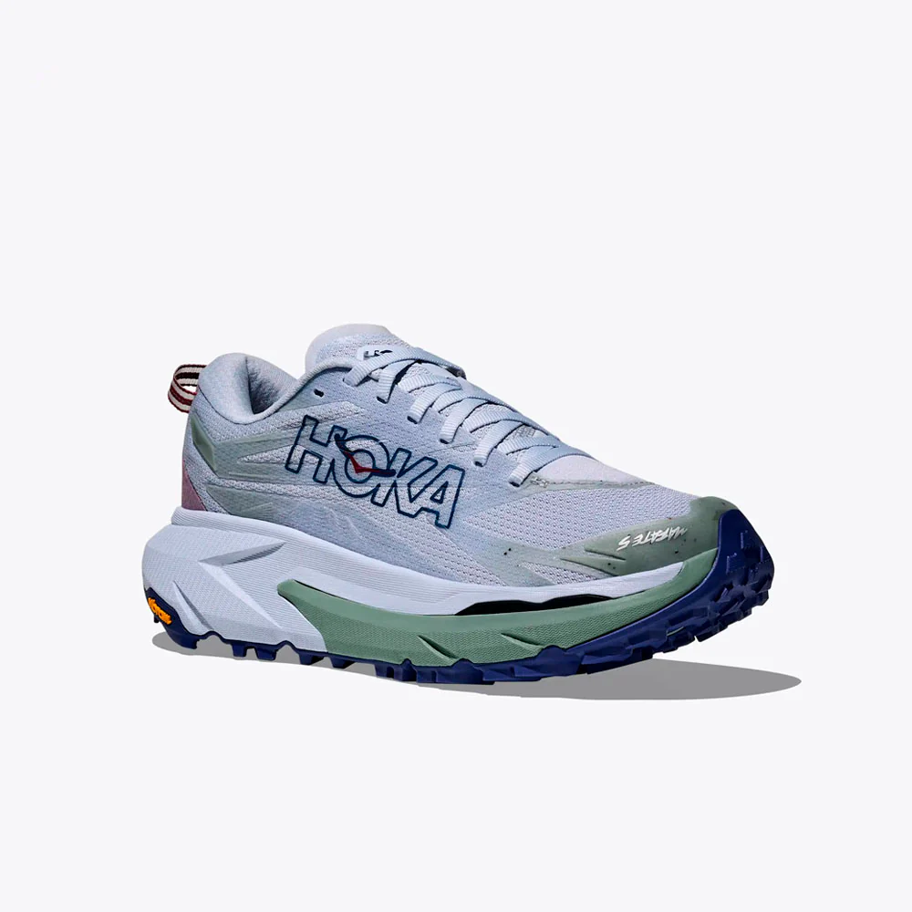 ZAPATILLAS HOKA MAFATE 5 MUJER - Ambient Blue / Rosemary - Image 5