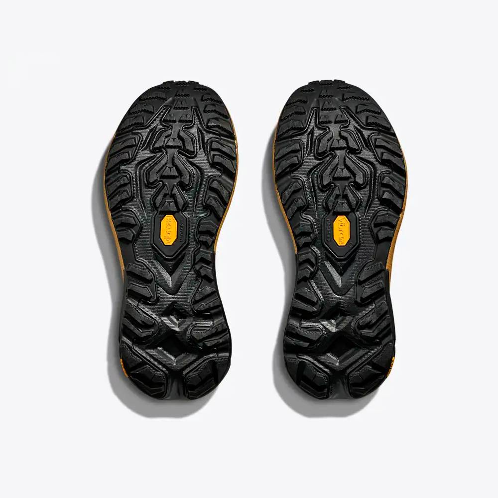 ZAPATILLAS HOKA MAFATE 5 MUJER - Black / Gold - Image 3