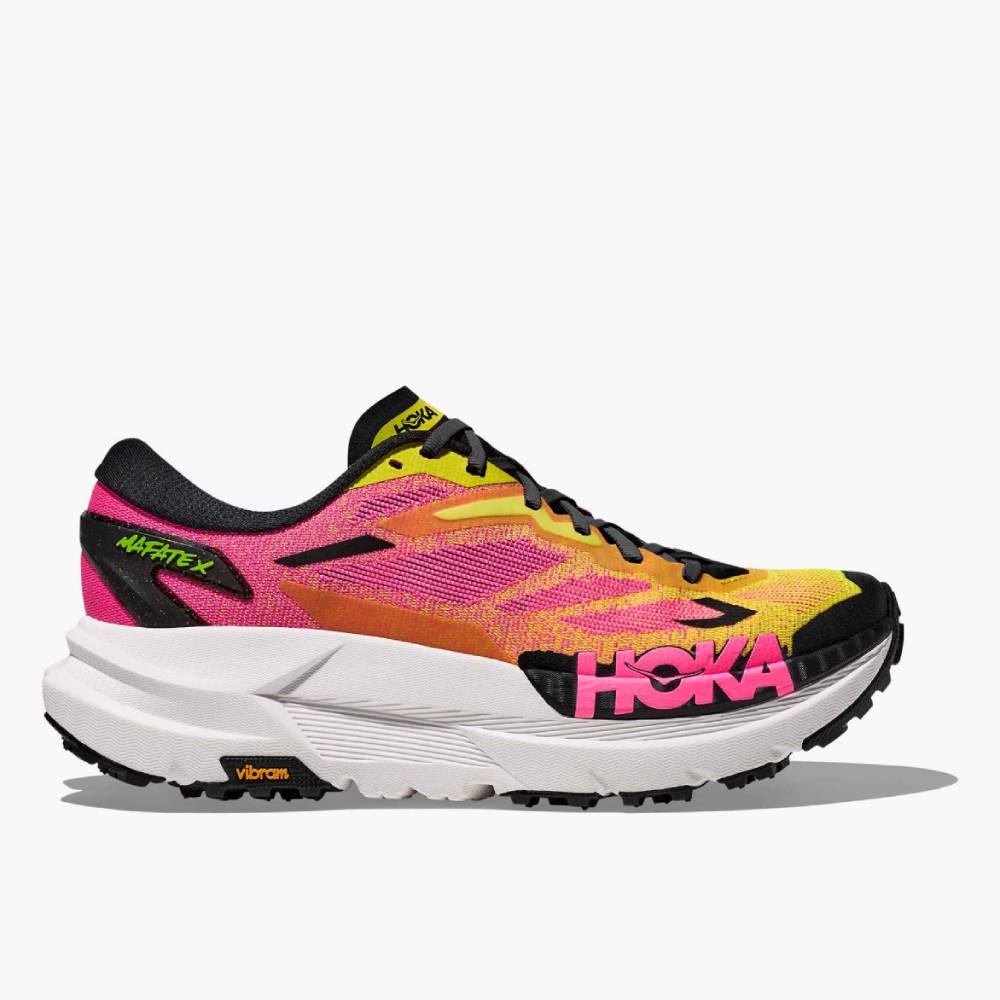 ZAPATILLAS HOKA MAFATE X - Neon Hoka Citrus / Neon Rose