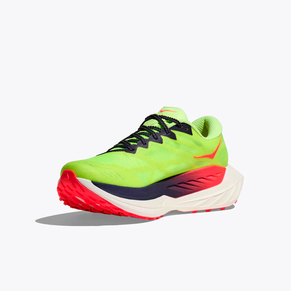 ZAPATILLAS HOKA ROCKET X TRAIL - Neon Yuzu / Neon Flame - Image 7