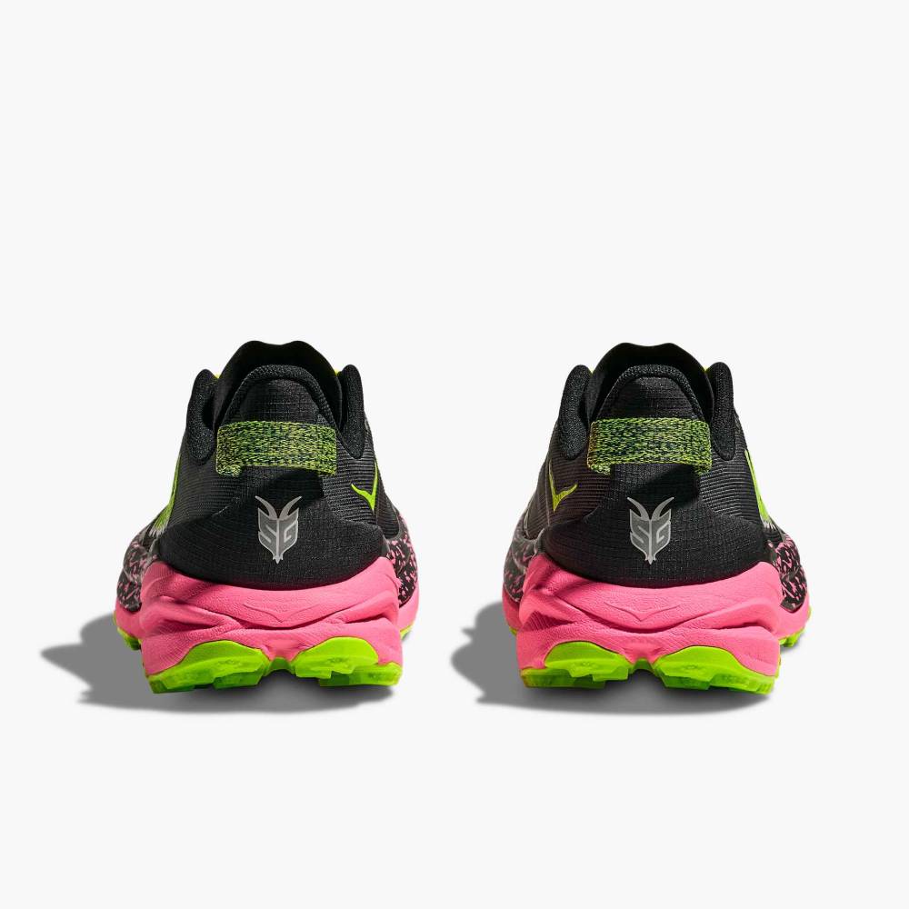 ZAPATILLAS HOKA SPEEDGOAT 6 - Black / Neon Rose - Image 8