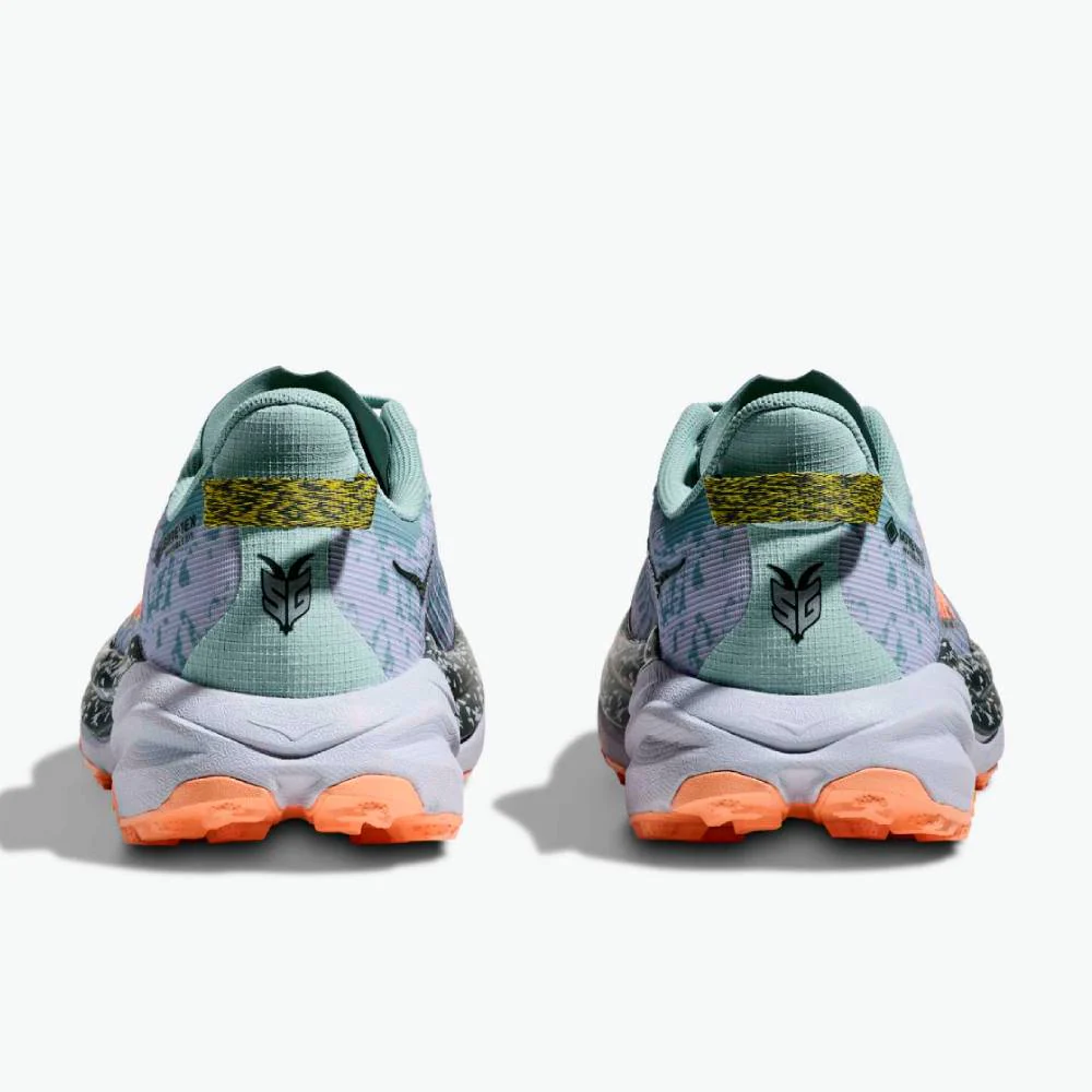ZAPATILLAS HOKA SPEEDGOAT 6 GTX MUJER - Jade / Ash grey - Image 6