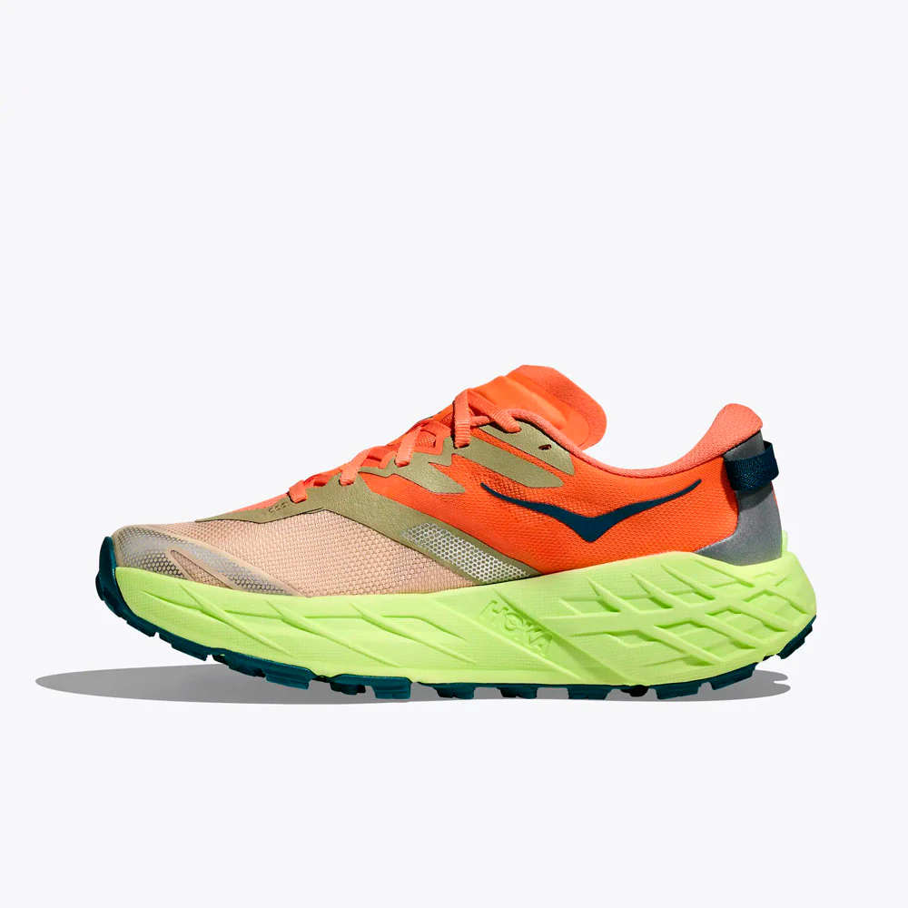 ZAPATILLAS HOKA SPEEDGOAT 7 MUJER - Persimmon / Neon Yuzu - Image 3