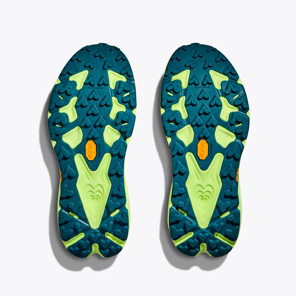 ZAPATILLAS HOKA SPEEDGOAT 7 MUJER - Persimmon / Neon Yuzu - Image 4