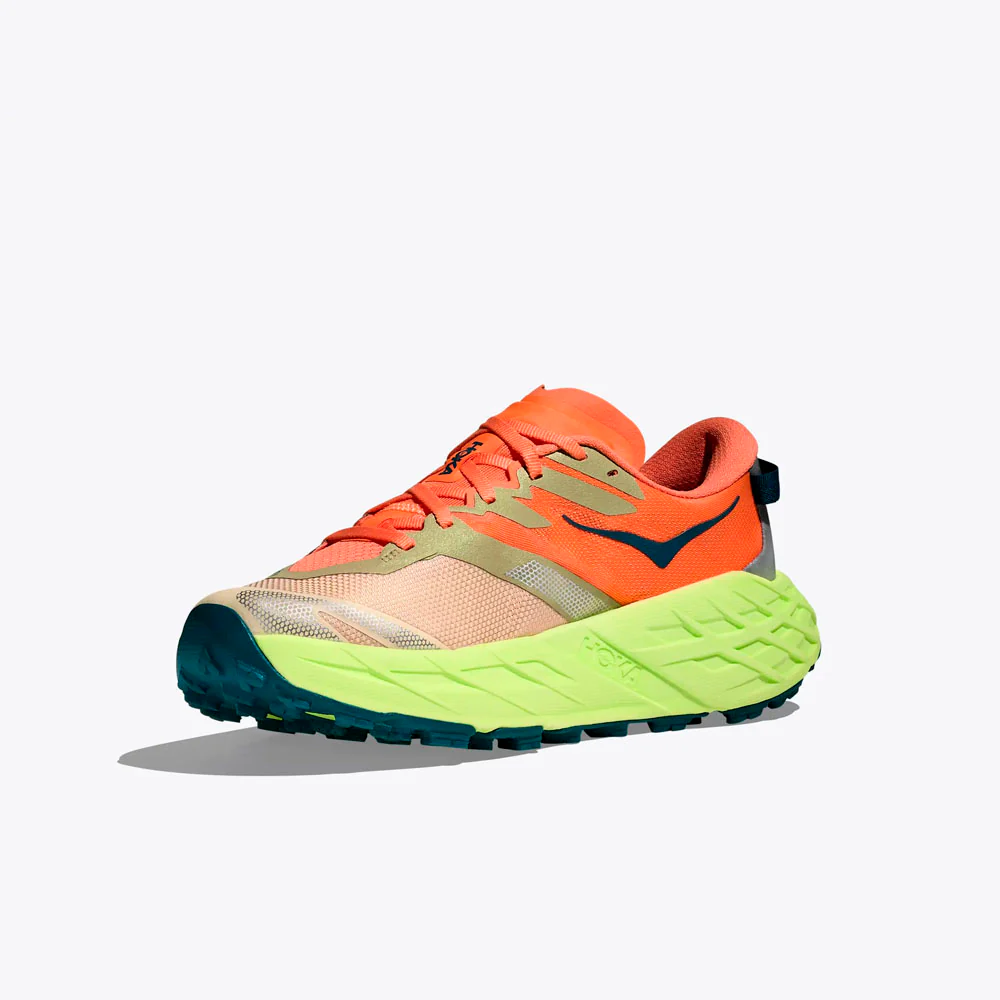 ZAPATILLAS HOKA SPEEDGOAT 7 MUJER - Persimmon / Neon Yuzu - Image 7