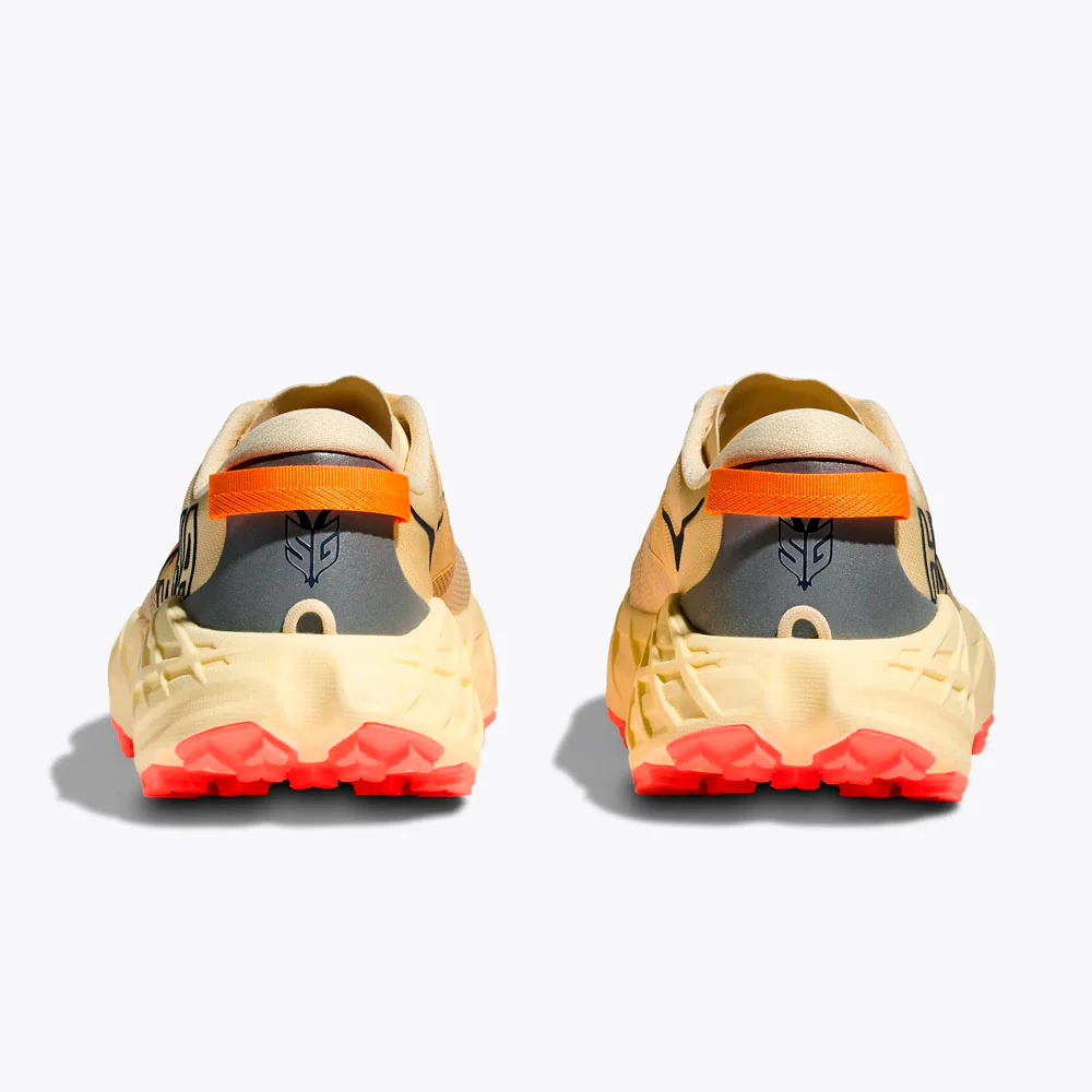 ZAPATILLAS HOKA SPEEDGOAT 7 MUJER - Vintage Yellow / Neon Flame - Image 6