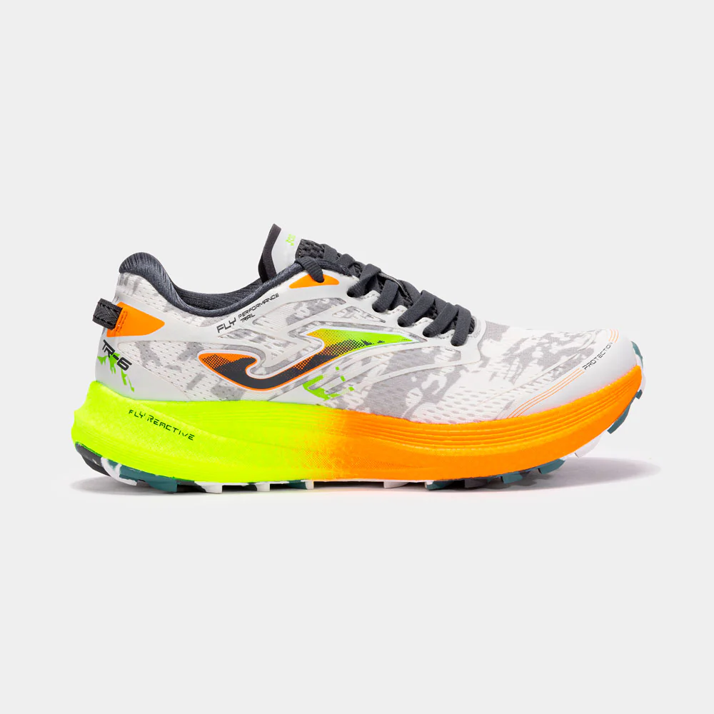 ZAPATILLAS JOMA TR-6 - Blanco / Naranja