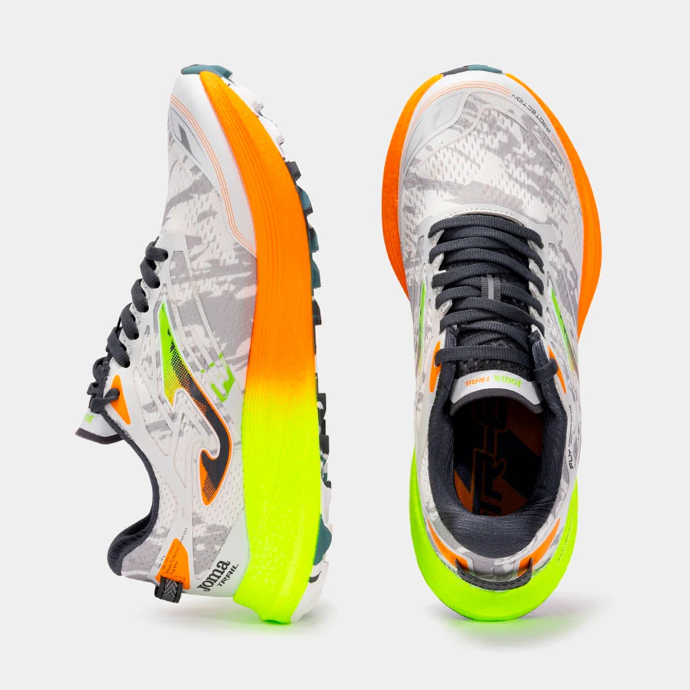 ZAPATILLAS JOMA TR-6 - Blanco / Naranja - Image 4