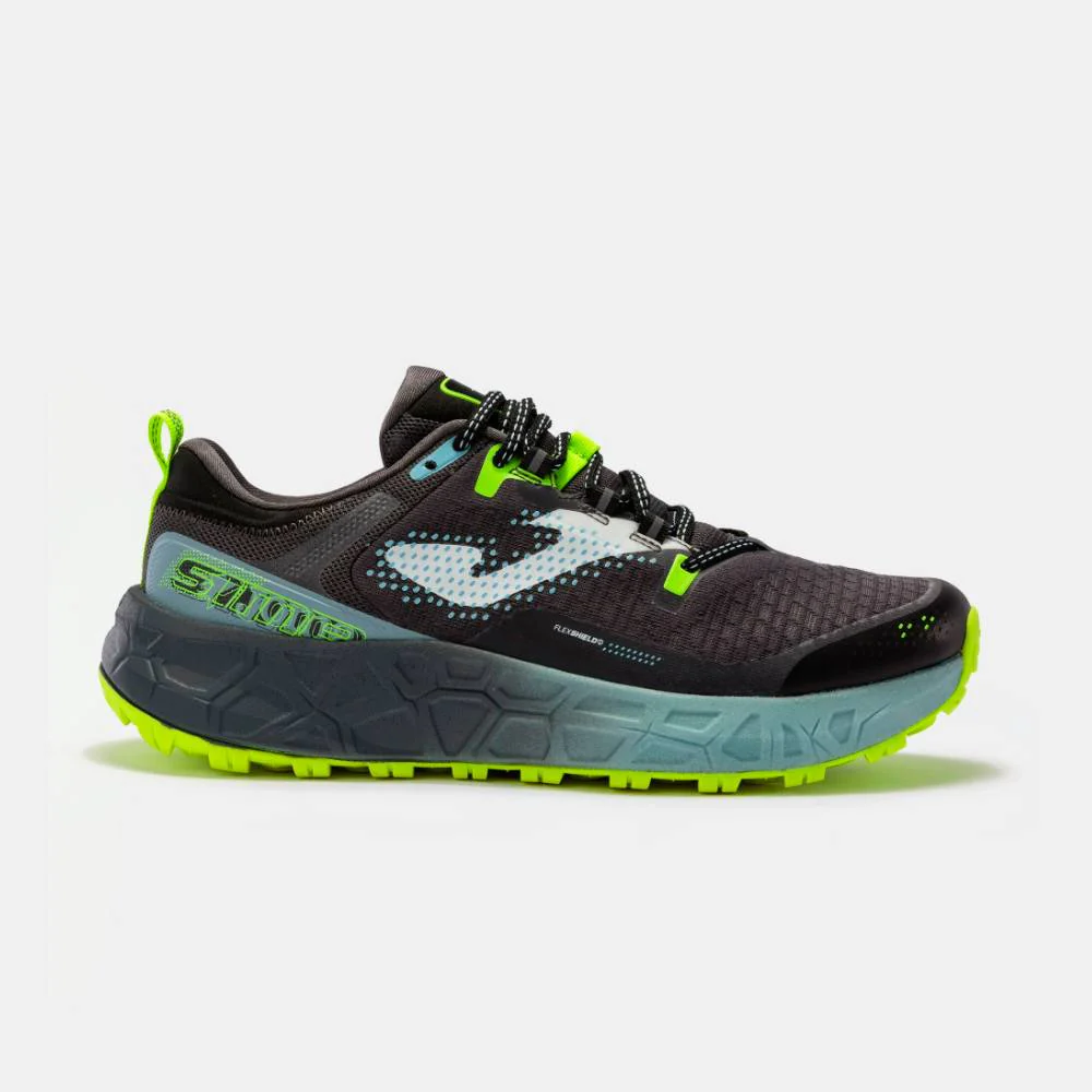 ZAPATILLAS JOMA SIMA - Negro / Amarillo Flúor
