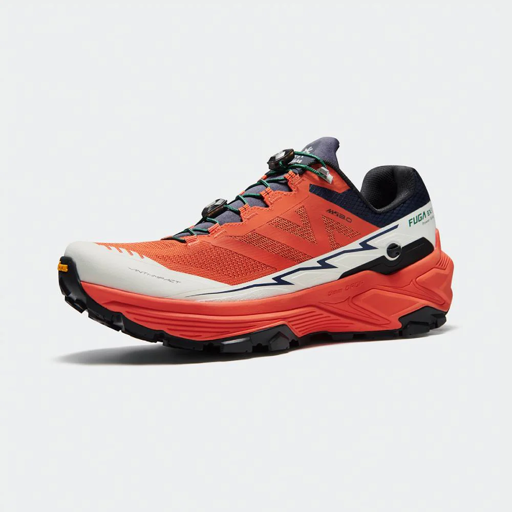 ZAPATILLAS KAILAS FUGA EX 3 - Fuga Orange / Original / Navy Blue - Image 2