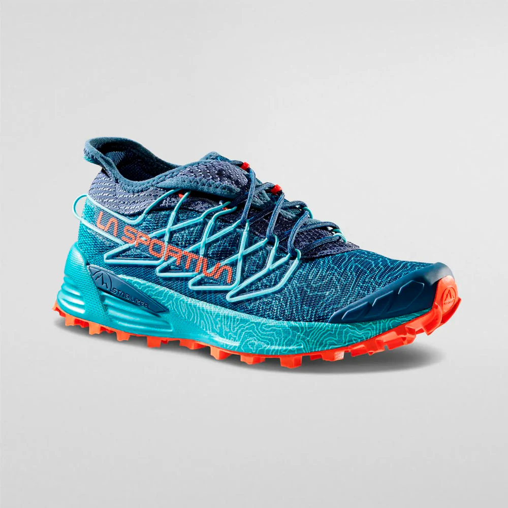 ZAPATILLAS LA SPORTIVA MUTANT MUJER - Storm Blue / Cherry Tomato - Image 2