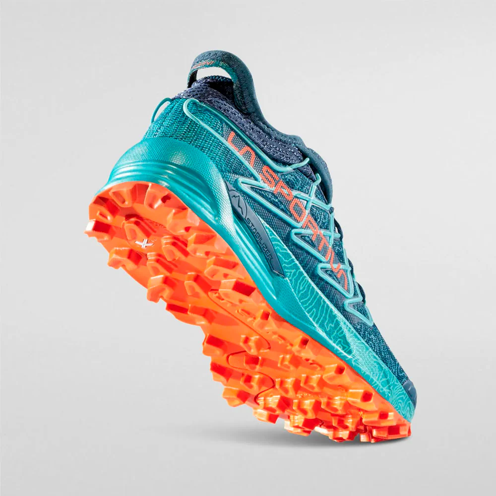 ZAPATILLAS LA SPORTIVA MUTANT MUJER - Storm Blue / Cherry Tomato - Image 5
