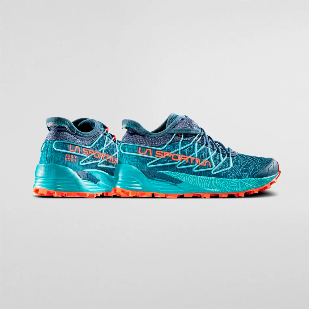 ZAPATILLAS LA SPORTIVA MUTANT MUJER - Storm Blue / Cherry Tomato - Image 7