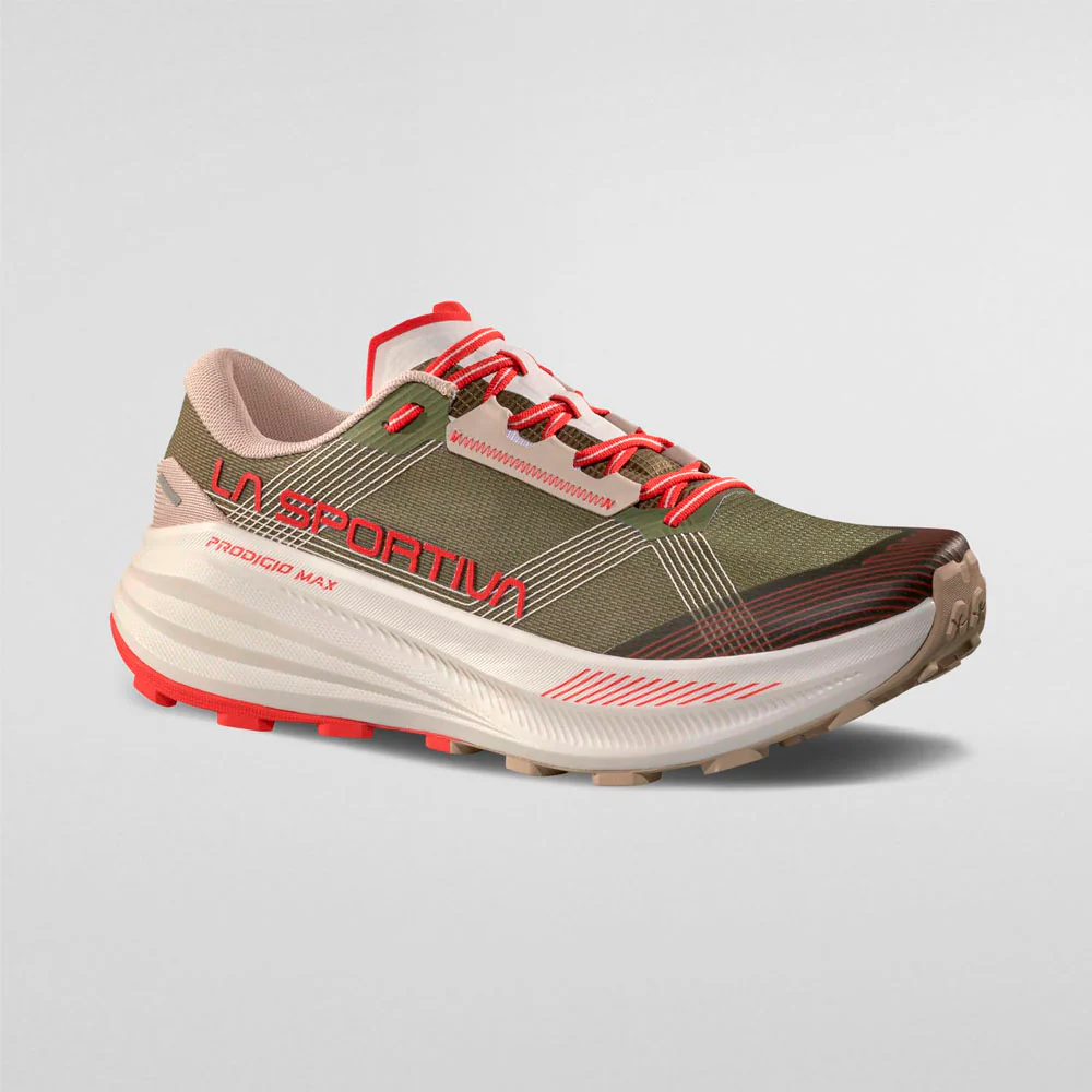 ZAPATILLAS LA SPORTIVA PRODIGIO MAX - Cypress / Mountain Red - Image 2