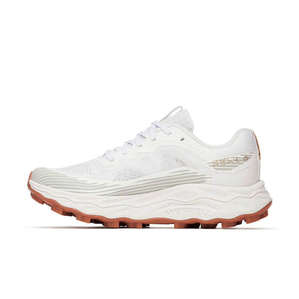 ZAPATILLAS MERRELL AGILITY PEAK 6 MUJER - White / Gum - Image 4