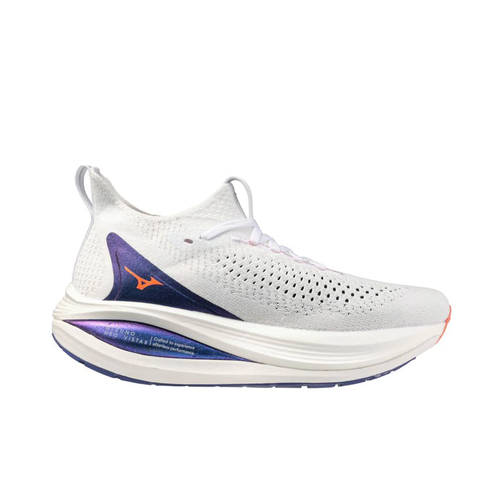 ZAPATILLAS MIZUNO NEO VISTA 2 MUJER - White / Striking Coral / Iris Bloom - Image 7