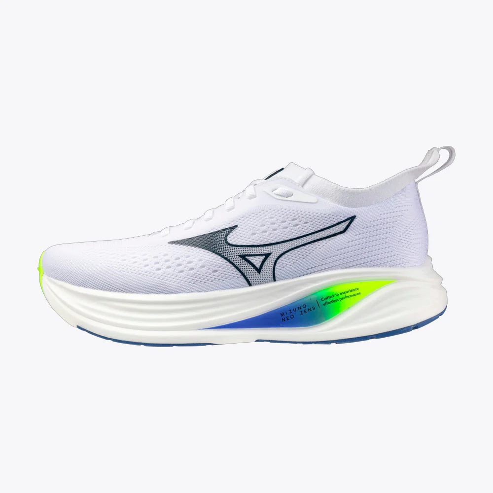 ZAPATILLAS MIZUNO NEO ZEN 2 - White / Estate Blue / Lightning Yellow - Image 10