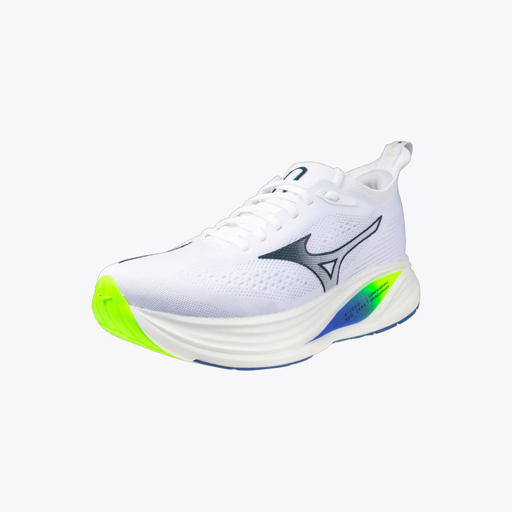 ZAPATILLAS MIZUNO NEO ZEN 2 - White / Estate Blue / Lightning Yellow - Image 5