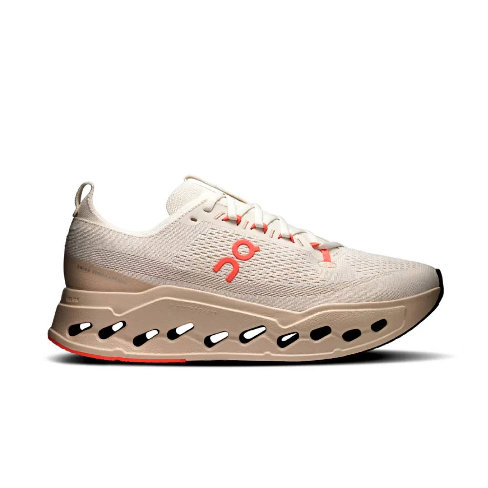 ZAPATILLAS ON CLOUDSURFER MAX - Ivory / Salmon