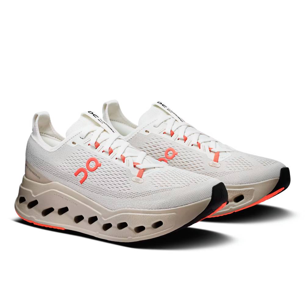 ZAPATILLAS ON CLOUDSURFER MAX MUJER - Ivory / Salmon - Image 2