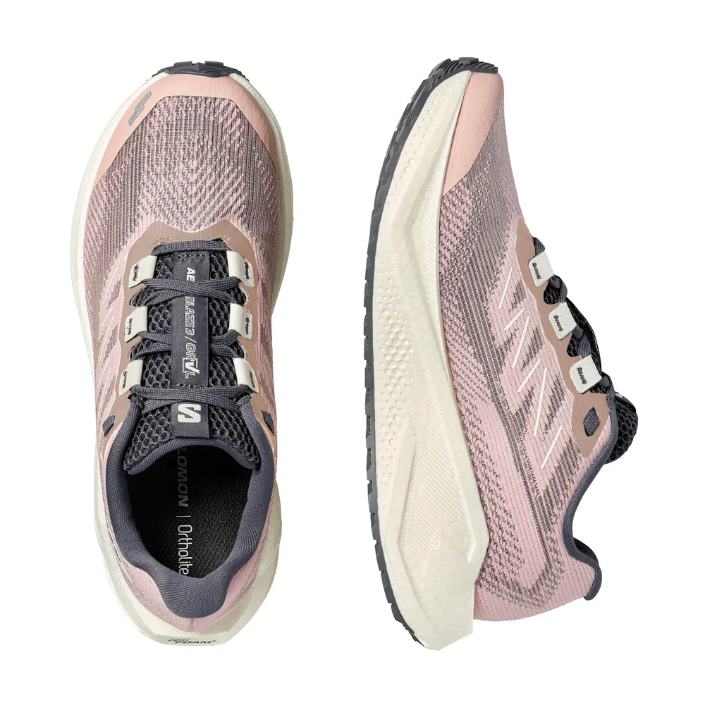 ZAPATILLAS SALOMON AERO BLAZE 3 GRVL MUJER - Shadow Gray / Vanilla Ice / Nine Iron - Image 7