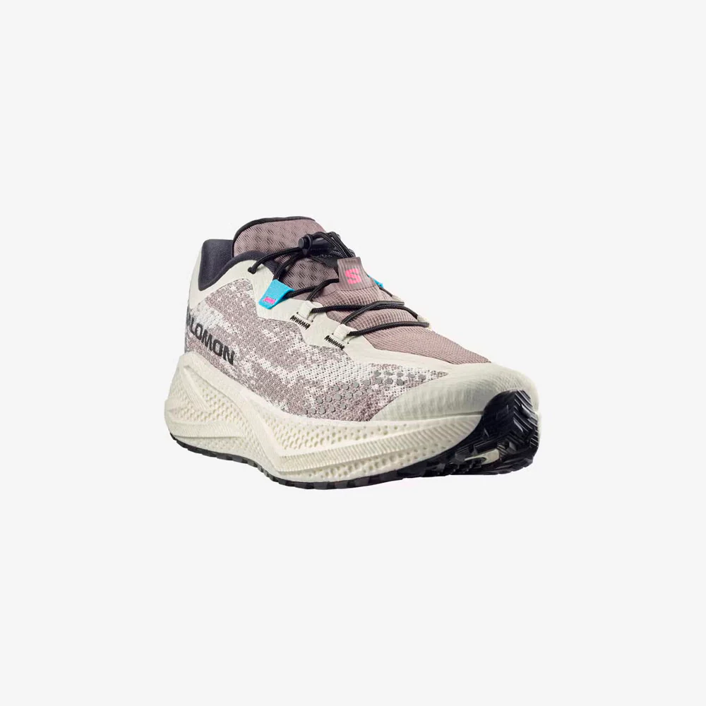 ZAPATILLAS SALOMON AERO GLIDE 4 GRVL - Vanilla Ice / Black / Iron - Image 2