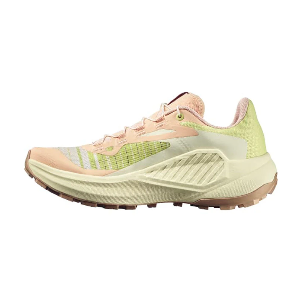 ZAPATILLAS SALOMON GENESIS MUJER - Almond Cream / Transparent Yellow / Sunny Lime - Image 3
