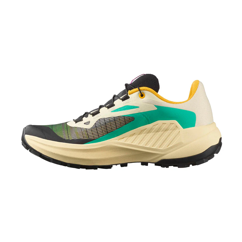 ZAPATILLAS SALOMON GENESIS MUJER - Transparent Yellow / Black / Willowherb - Image 4