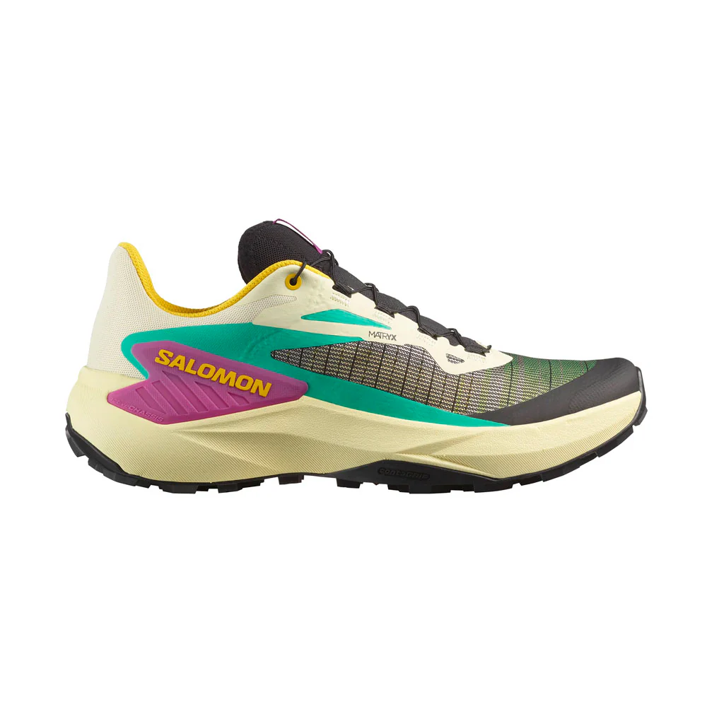 ZAPATILLAS SALOMON GENESIS - Transparent Yellow / Black / Willowherb