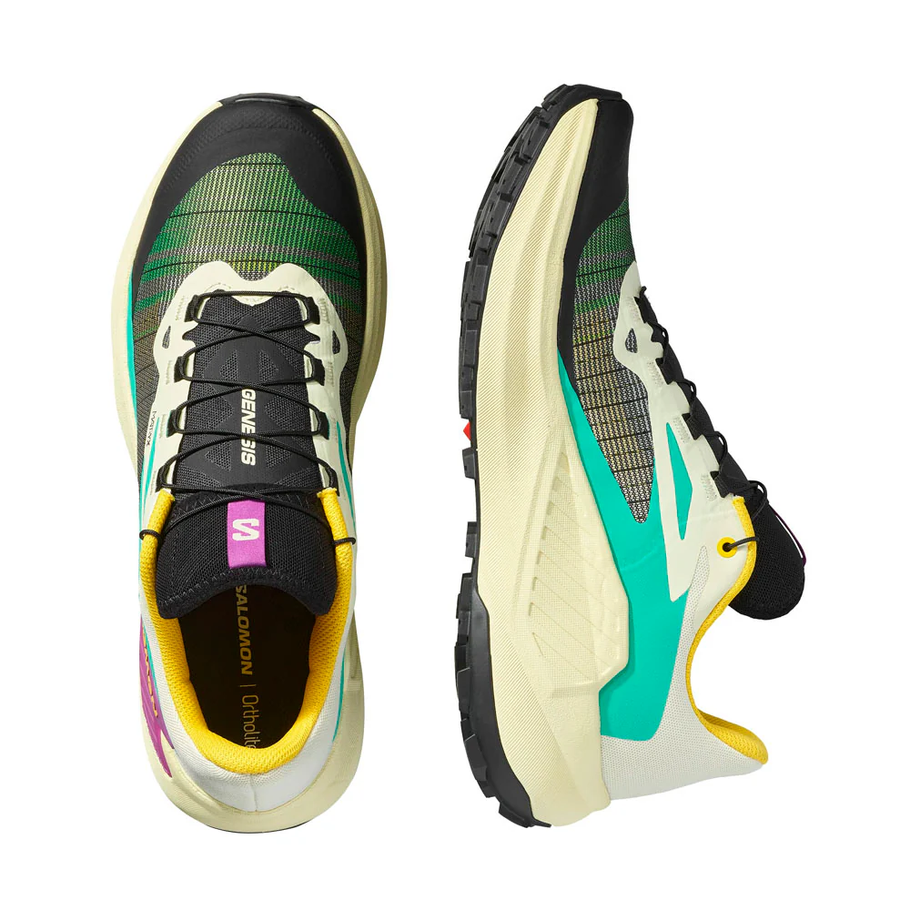 ZAPATILLAS SALOMON GENESIS - Transparent Yellow / Black / Willowherb - Image 6