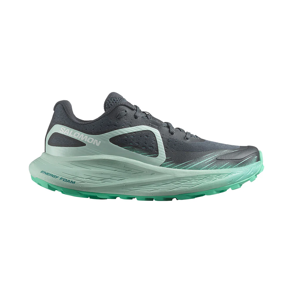ZAPATILLAS SALOMON GLIDE MAX TR MUJER - Ebony / Blue Haze / Cockatoo