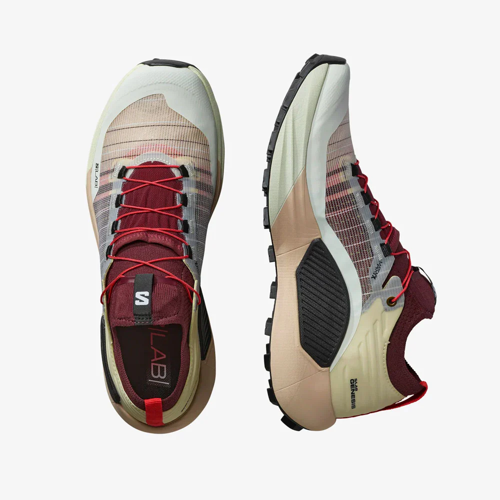 ZAPATILLAS SALOMON S/LAB GENESIS - Vanilla Ice / Decadent Chocolate / Black - Image 3