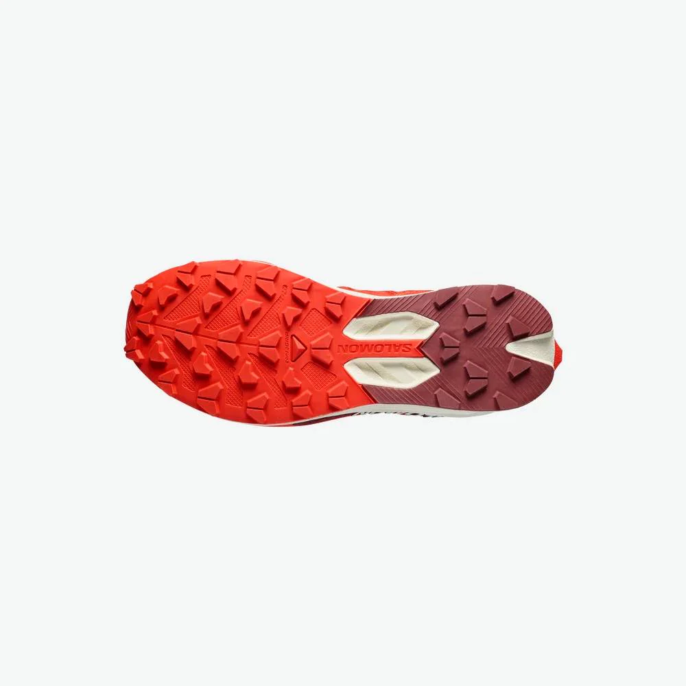 ZAPATILLAS SALOMON S/LAB PULSAR 4 - Fiery Red / Vanilla Ice / Andorra - Image 4
