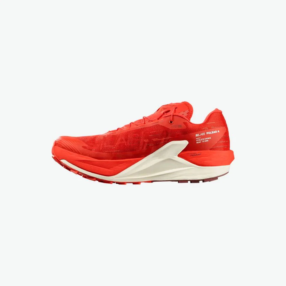 ZAPATILLAS SALOMON S/LAB PULSAR 4 - Fiery Red / Vanilla Ice / Andorra - Image 5