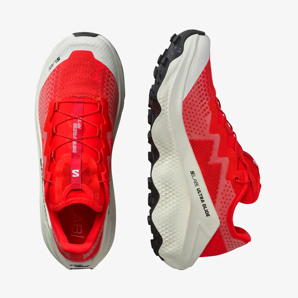 ZAPATILLAS SALOMON S/LAB ULTRA GLIDE - Fiery Red / Pompeian Red / Vanilla Ice - Image 3