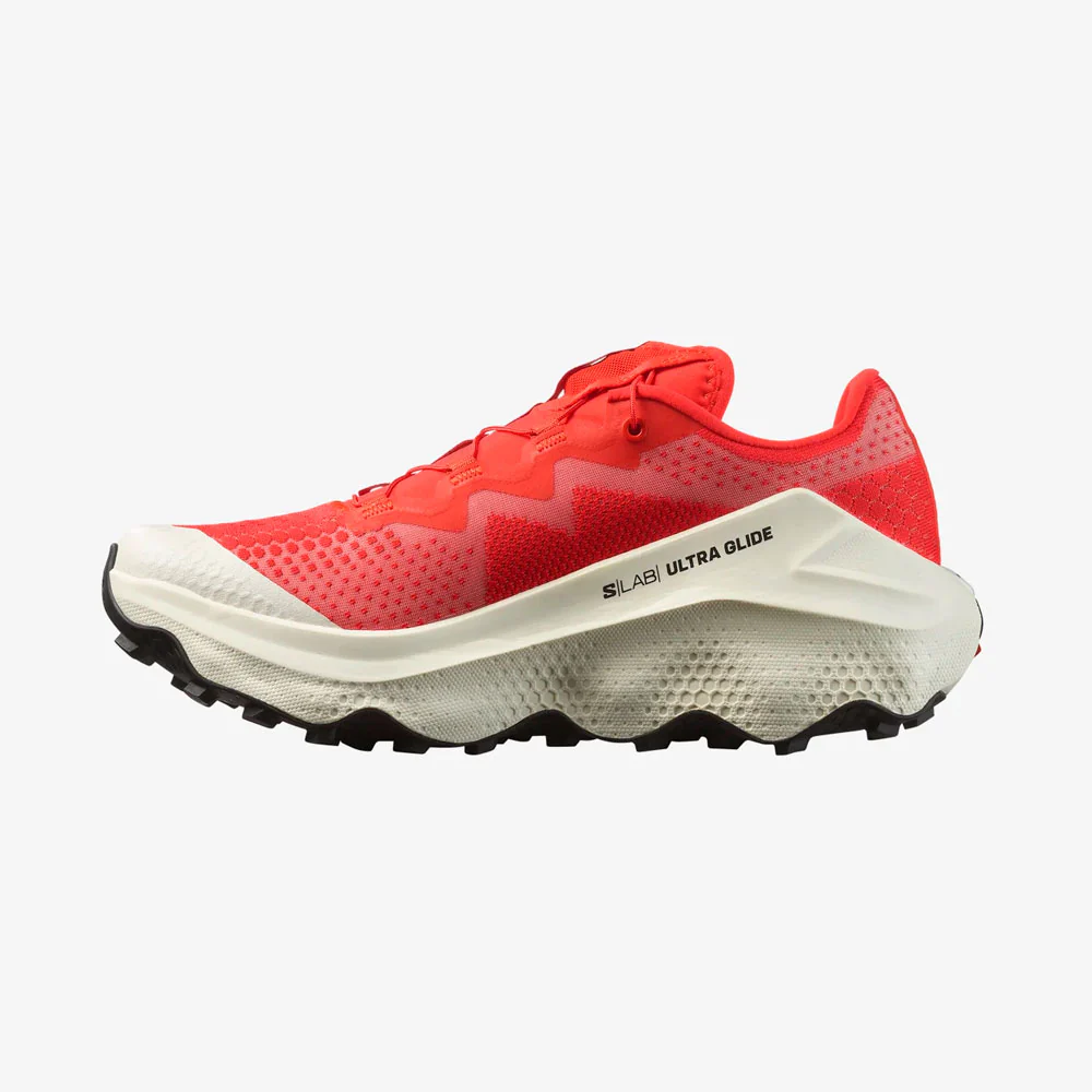 ZAPATILLAS SALOMON S/LAB ULTRA GLIDE - Fiery Red / Pompeian Red / Vanilla Ice - Image 4