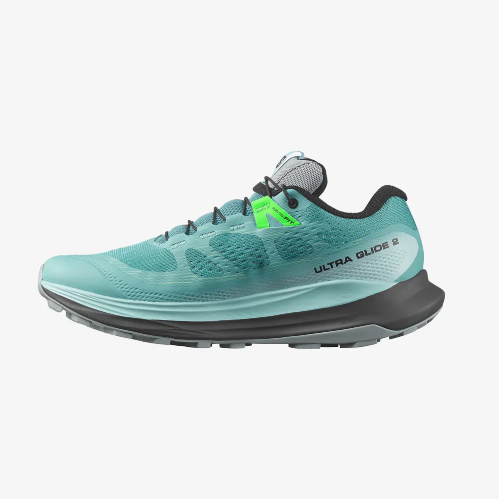 ZAPATILLAS SALOMON ULTRA GLIDE 2 MUJER - Dusty Turquoise / Crystal Blue / Green Ash - Image 4