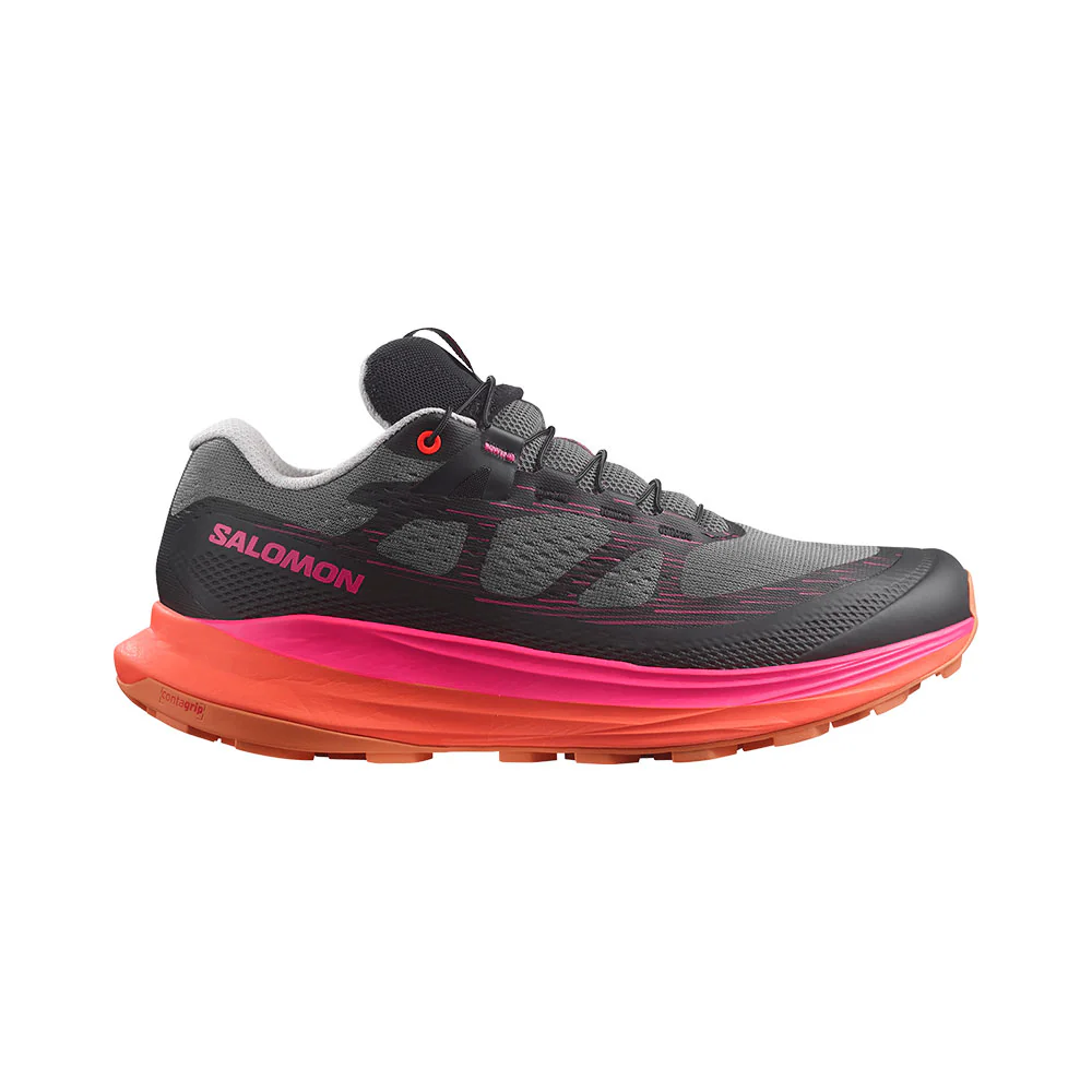 ZAPATILLAS SALOMON ULTRA GLIDE 2 MUJER - Plum Kitten / Black / Pink Glo