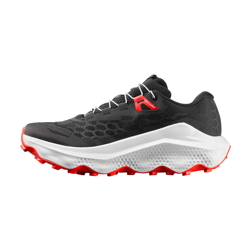 ZAPATILLAS SALOMON ULTRA GLIDE 4 - Black / White / Fiery Red - Image 6