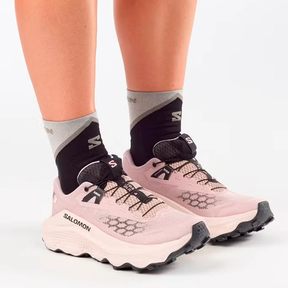 ZAPATILLAS SALOMON ULTRA GLIDE 4 MUJER - Shadow Gray / Tapioca / Black - Image 5