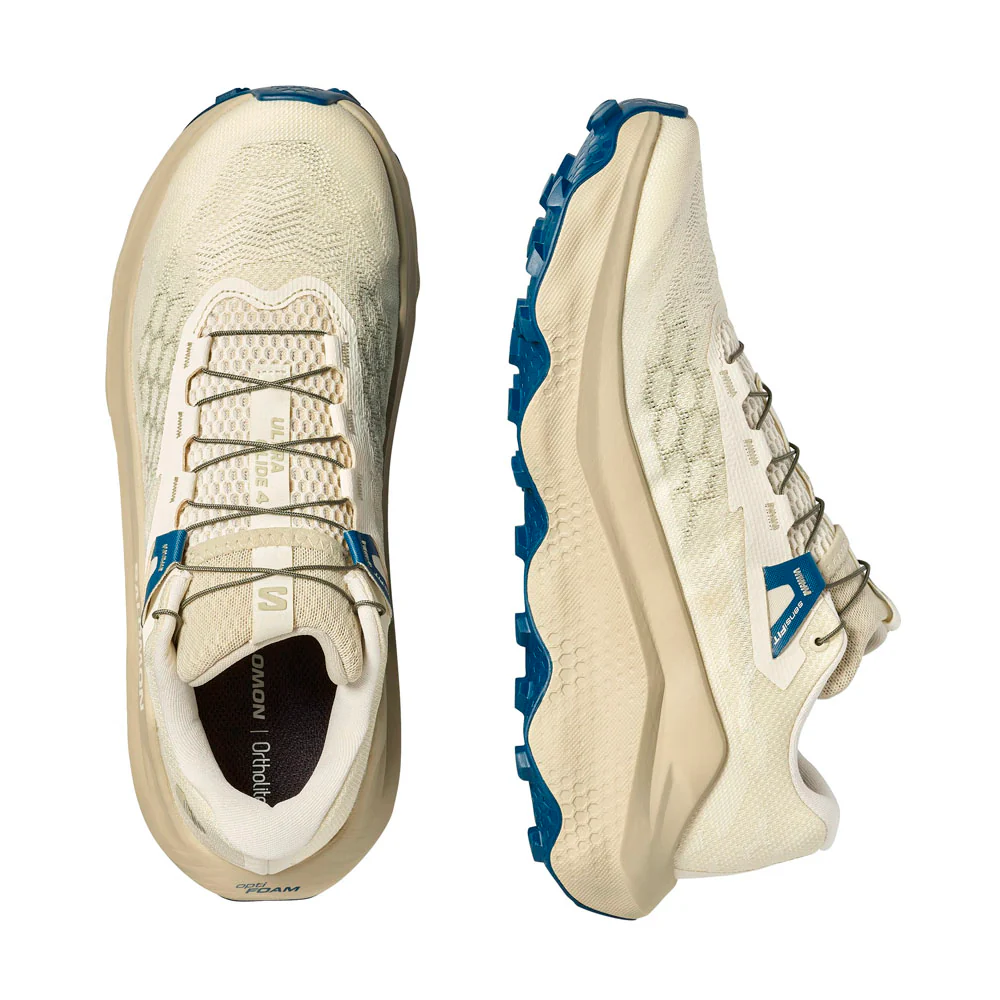 ZAPATILLAS SALOMON ULTRA GLIDE 4 - Transparent Yellow / Bog / Gibraltar Sea - Image 7